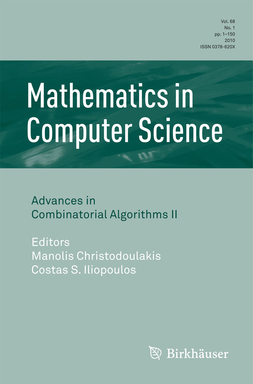 Mathematics in Computer Science