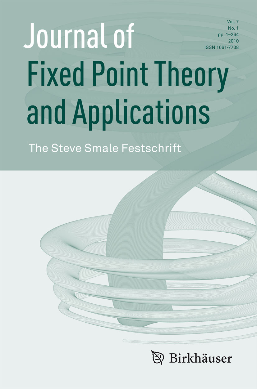 Journal of Fixed Point Theory and Applications